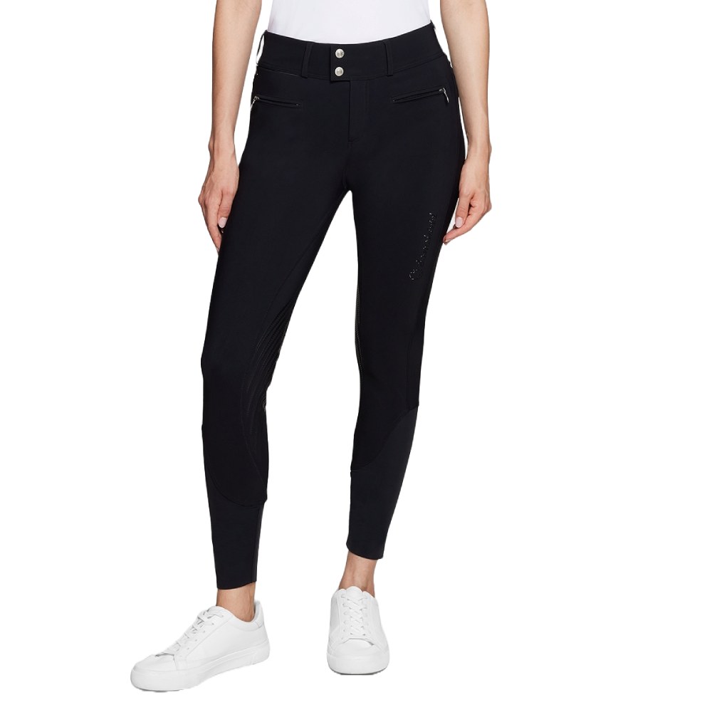 Samshield Clara Kniegrip Reithose Damen - black, Größe 38