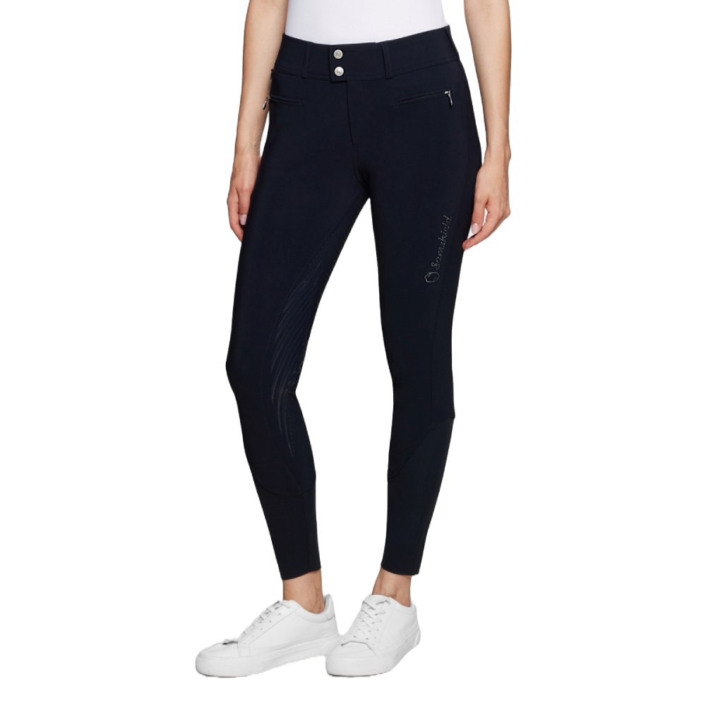 Samshield Clara Vollgrip Reithose Damen - navy, Größe 38