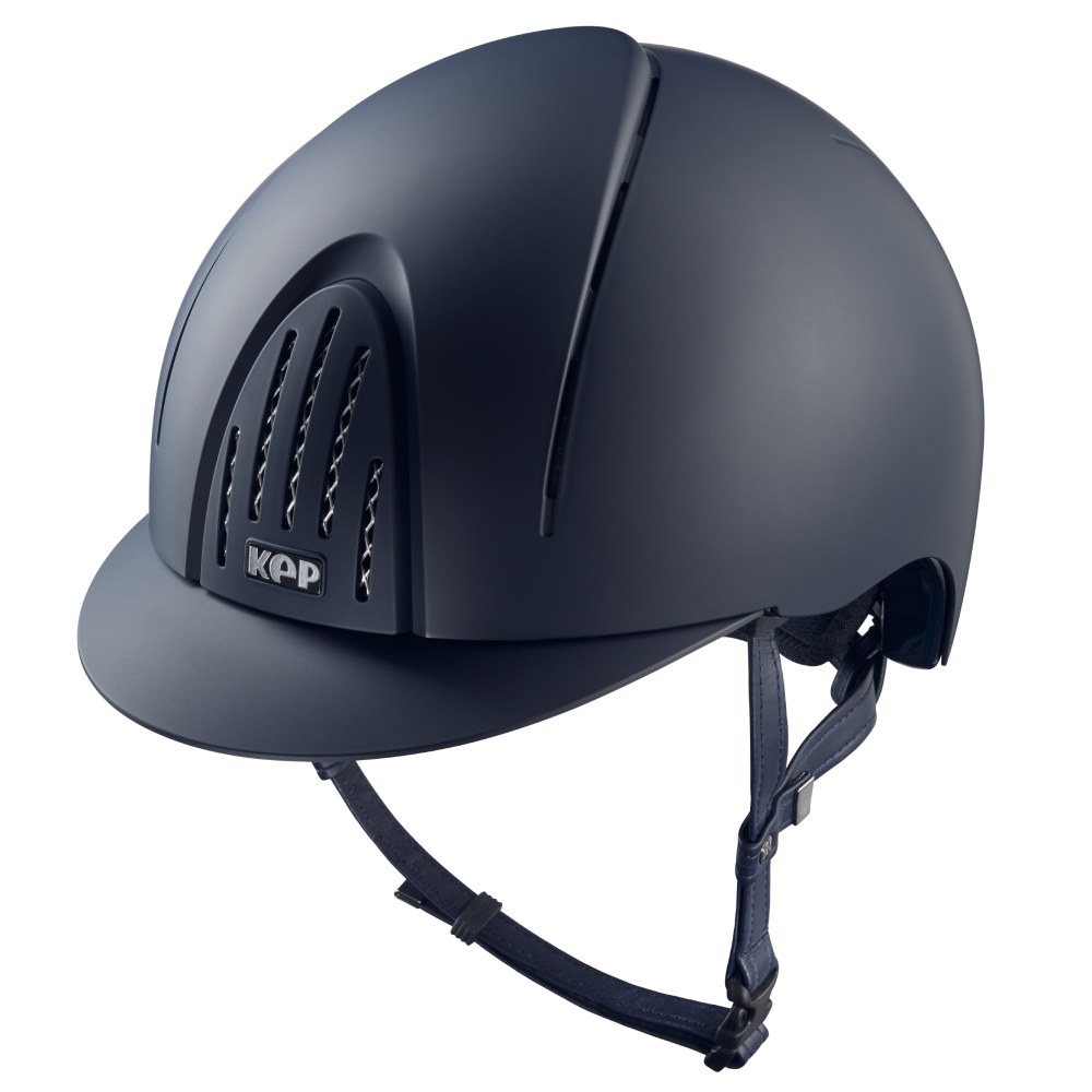 KEP Smart Nova Textile Reithelm - blue, Größe M (51-58)