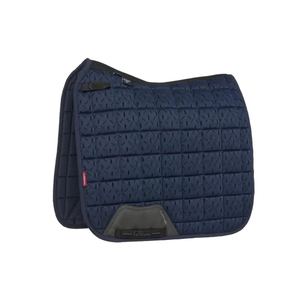 LeMieux 3D Mesh Selbstkühlende Dressurschabracke - navy, Größe S/M