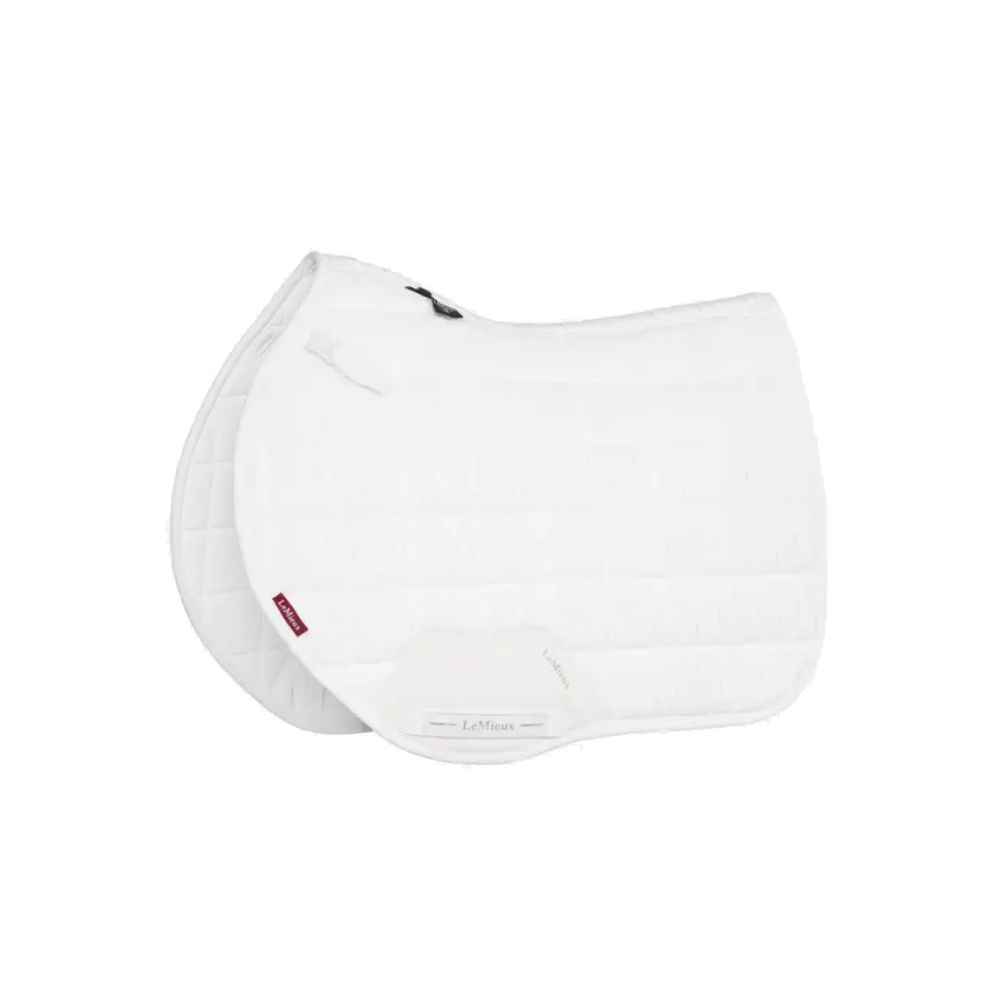 LeMieux 3D Mesh Selbstkühlende Eurojump Schabracke - white, Größe L
