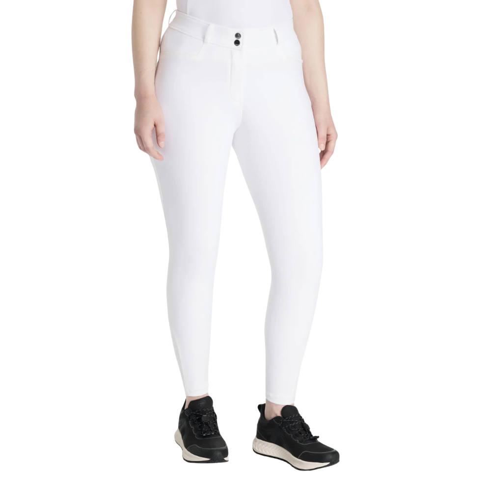 LeMieux Isabelle Reithose Vollgrip Damen - weiß, Größe 46