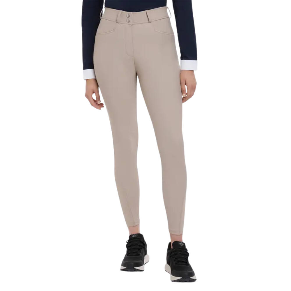 LeMieux Isabelle Reithose Vollgrip Damen - almond, Größe 46