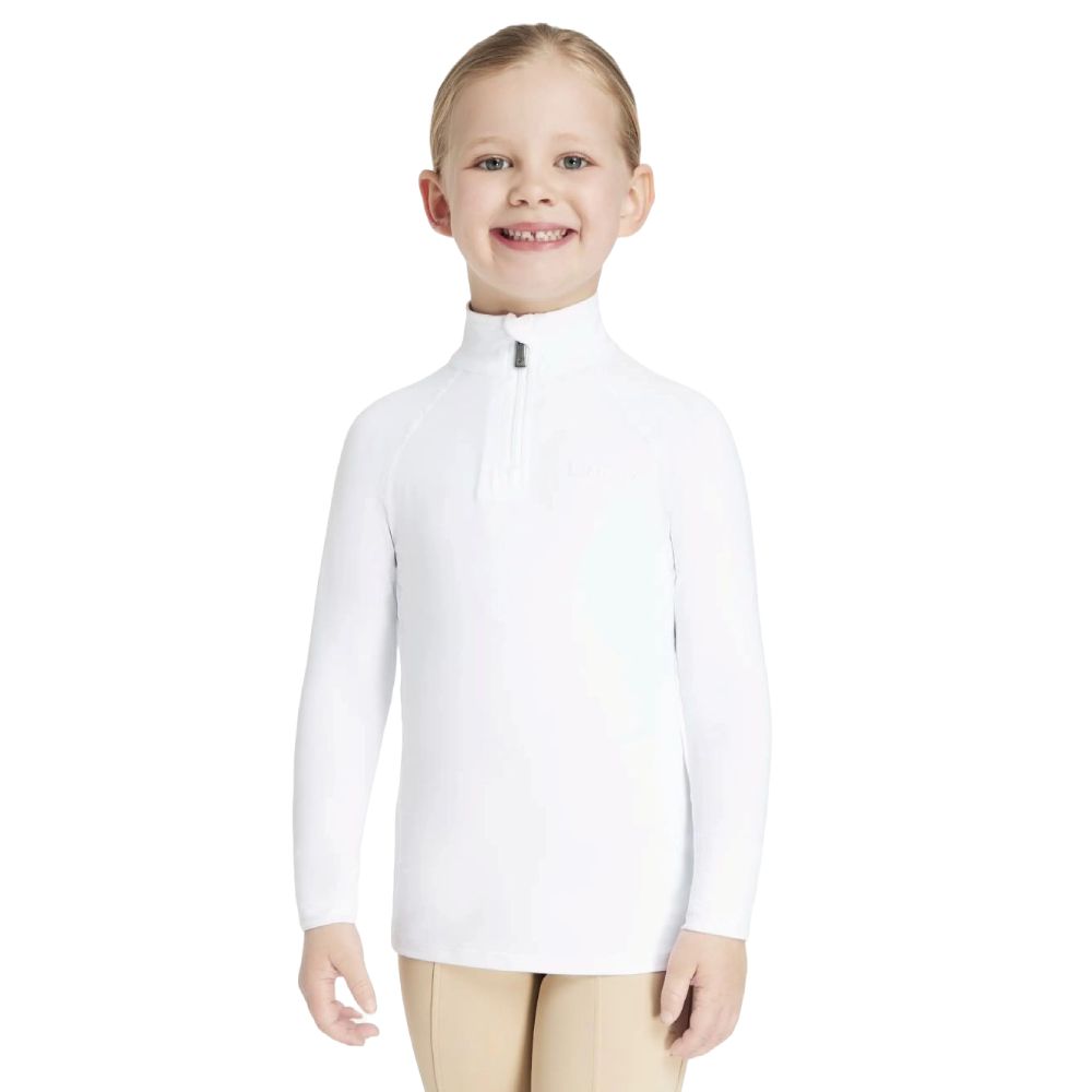 LeMieux Mini Classique Funktionsshirt Kinder - white, Größe 116