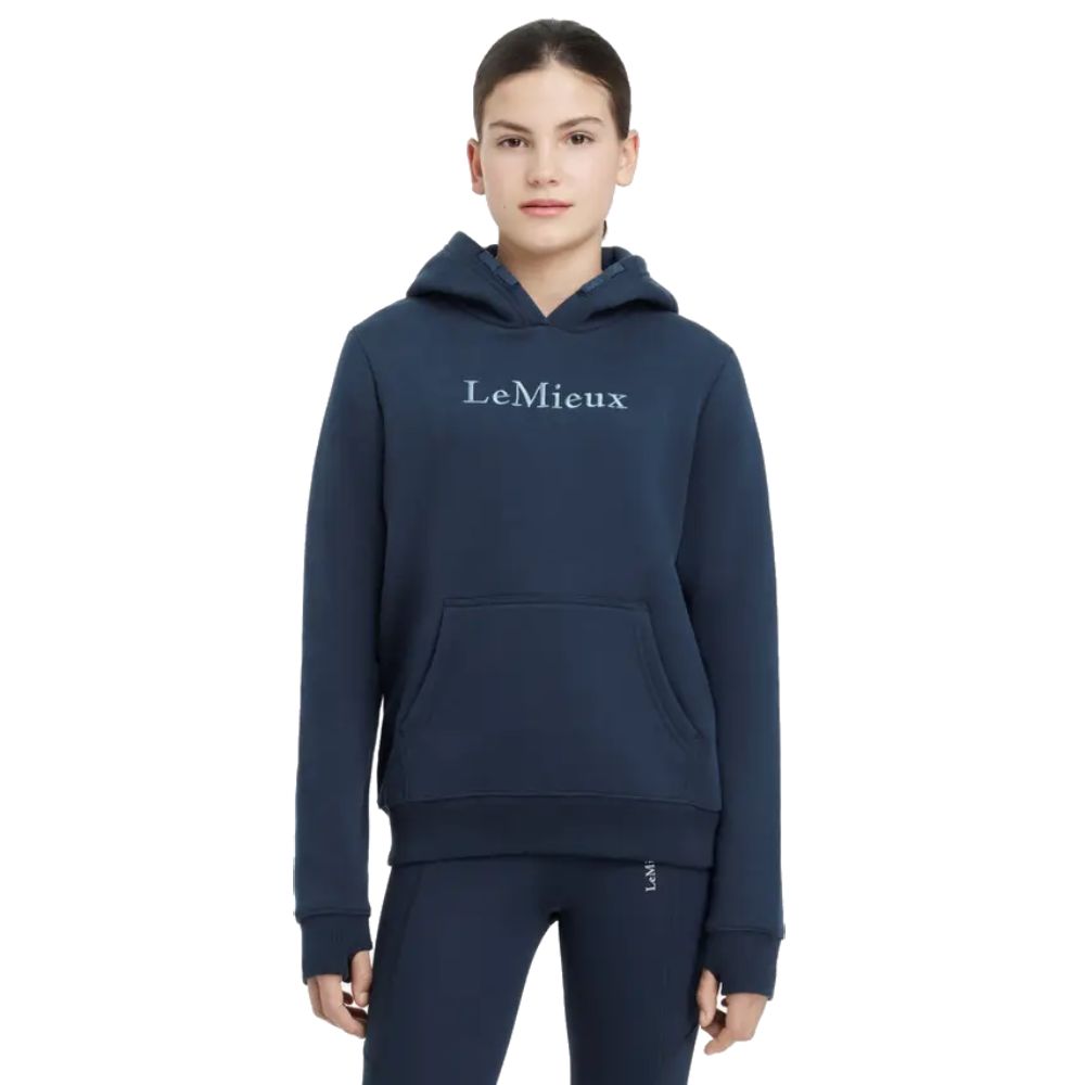 LeMieux Young Rider Classique Hoodie Kinder - navy, Größe 128