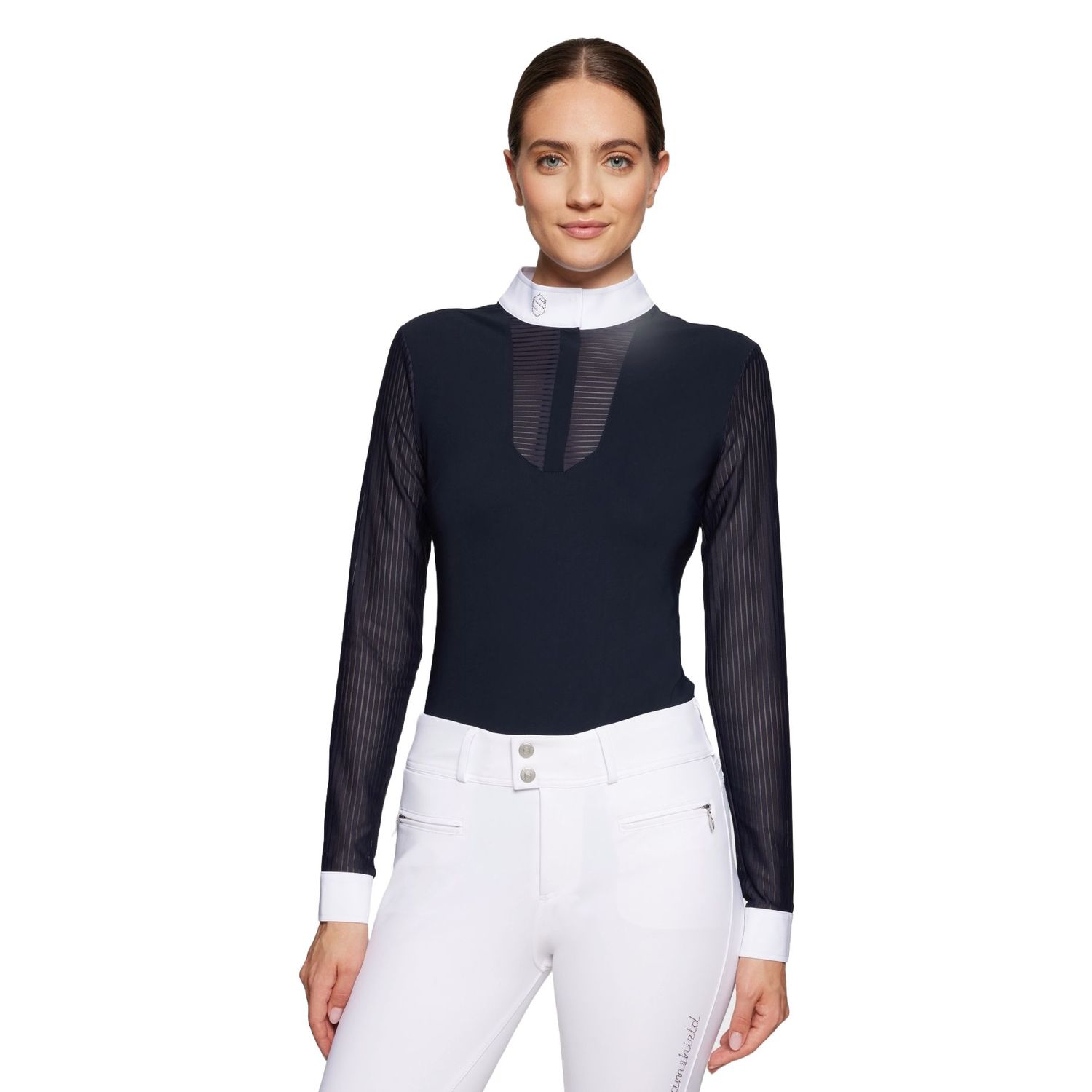 Samshield Faustine Turniershirt Damen - navy, Größe S