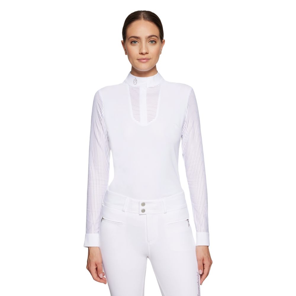 Samshield Faustine Turniershirt Damen - white, Größe M
