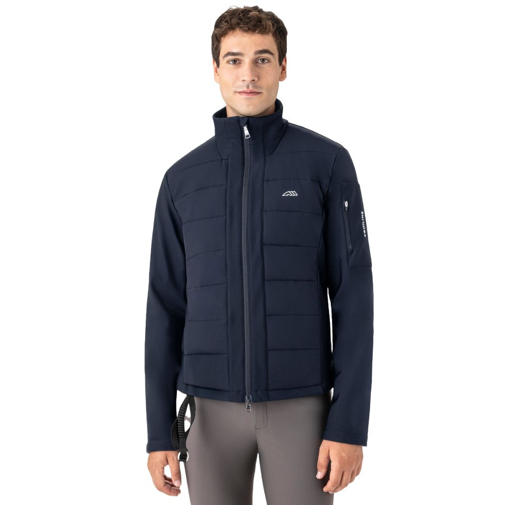 Equiline Exot Jacke Herren Air-Bag kompatibel - navy, Größe M
