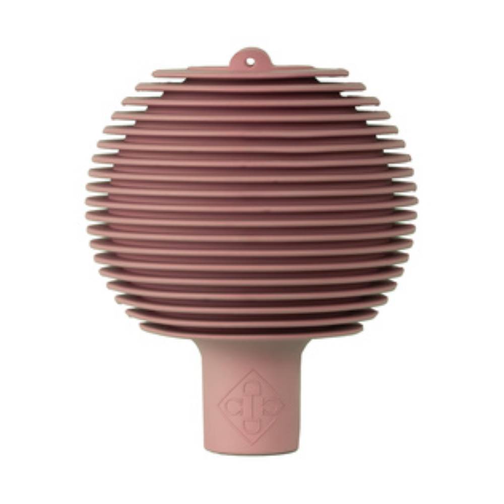 Grooming Deluxe Gummiball Pro für Führstrick- & Wandschutz - old rose, Größe S