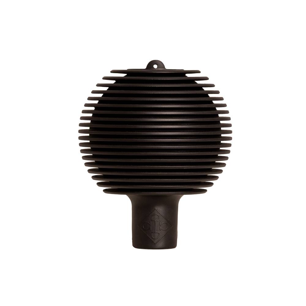 Grooming Deluxe Gummiball Pro für Führstrick- & Wandschutz - black, Größe S