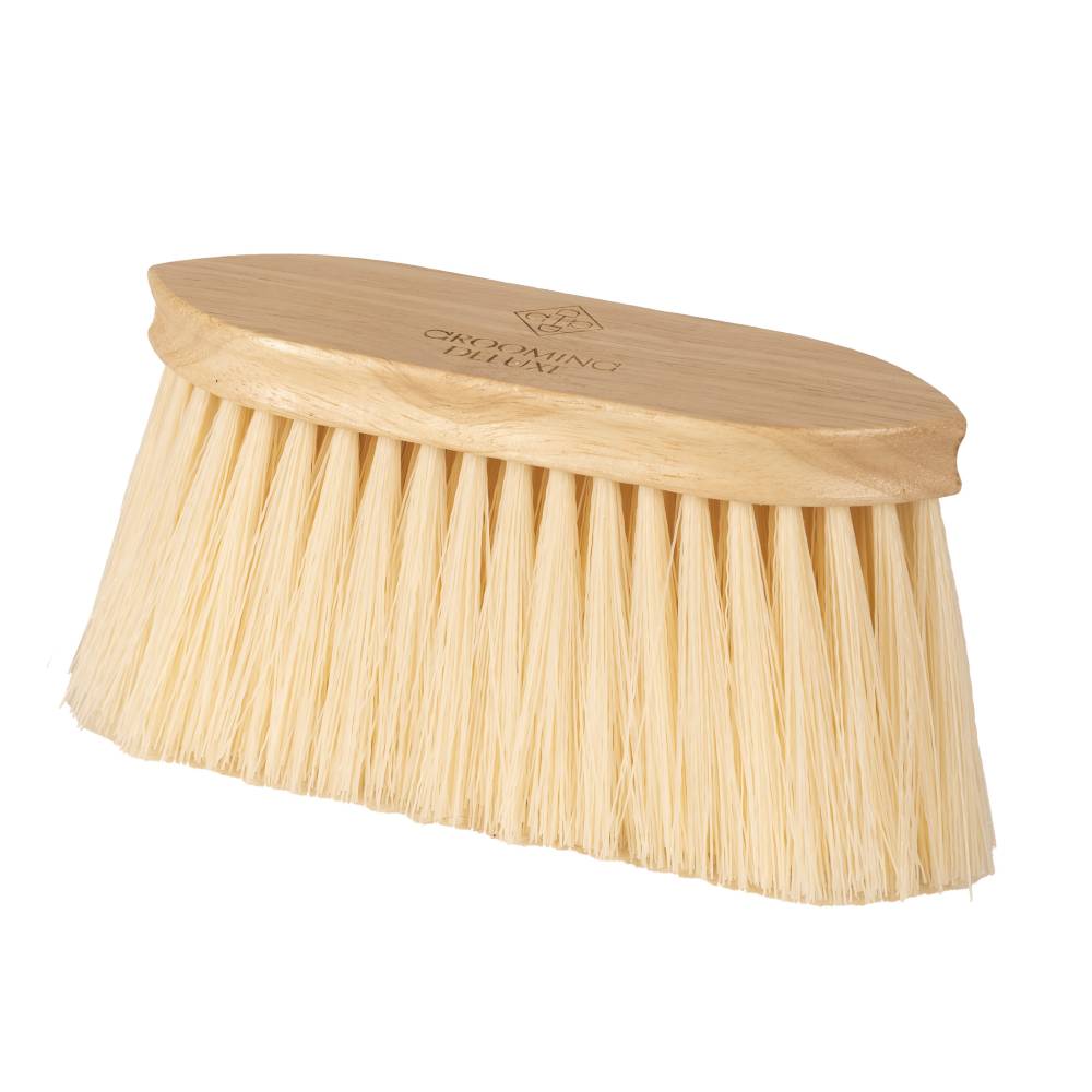 Grooming Deluxe Wooden classic Brush long soft - naturel