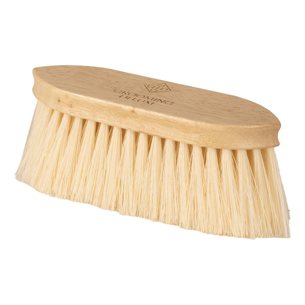 Grooming Deluxe Wooden classic brush medium hard - naturel