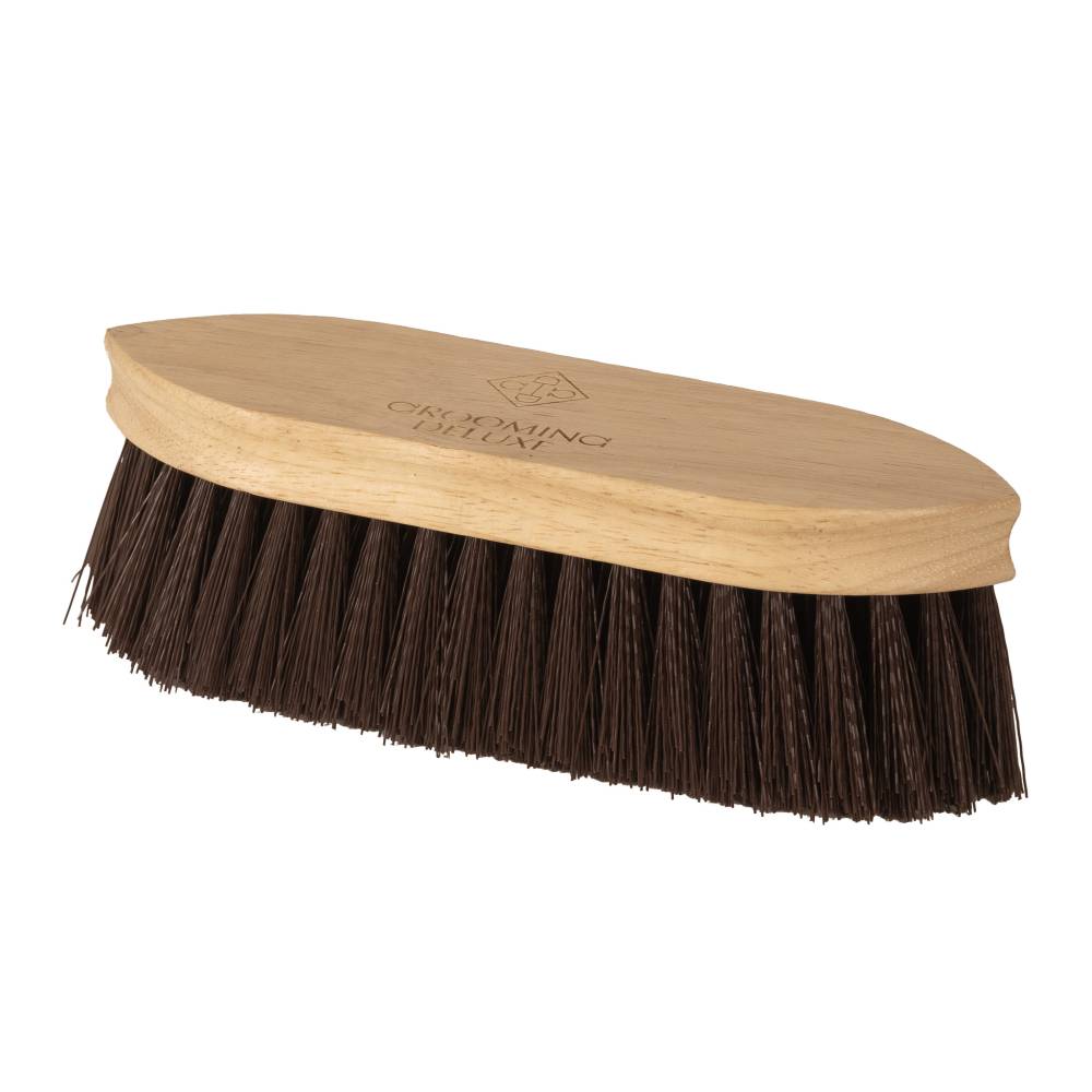 Grooming Deluxe Wooden classic brush short hard Wurzelbürste