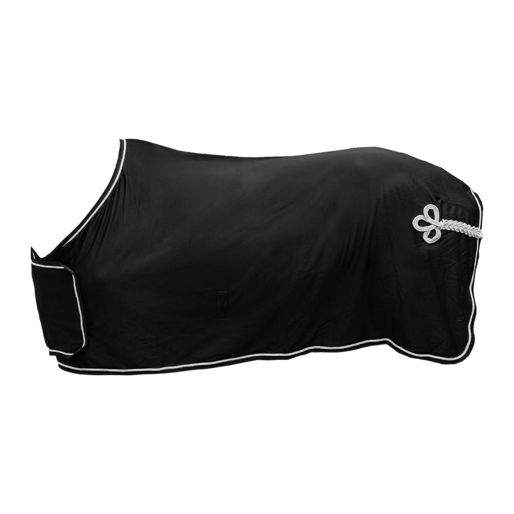 Kentucky Horsewear Abschwitzdecke für Sponsoren - black, Größe 145 cm