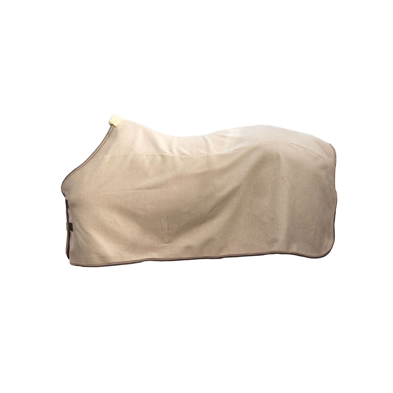 Kentucky Horsewear Fleece-Decke Heavy Melange - beige, Größe 145 cm