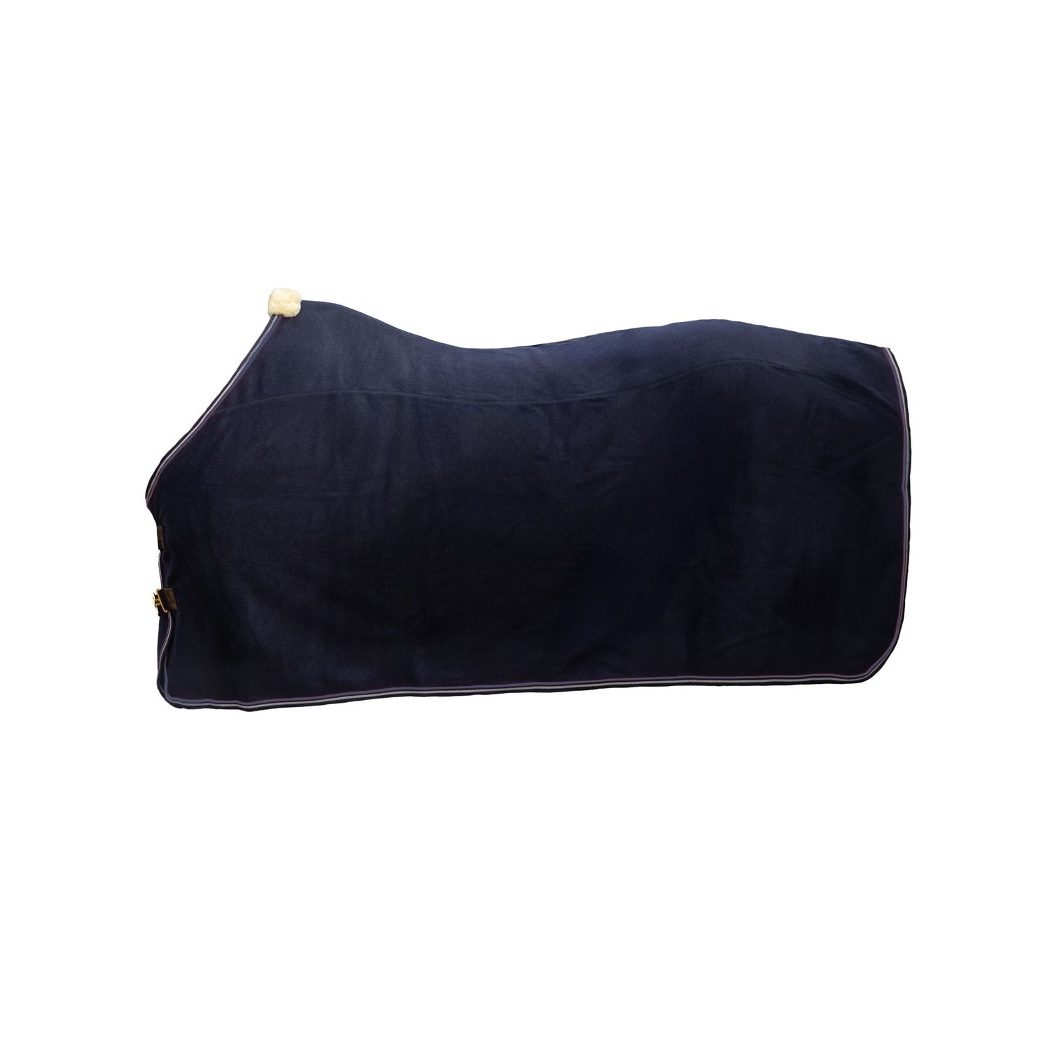Kentucky Horsewear Fleece-Decke Heavy Melange - navy, Größe 140 cm