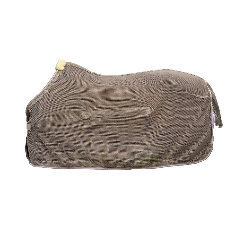 Kentucky Horsewear Fliegendecke mit Bauchteil Comfort - beige, Größe 165 cm