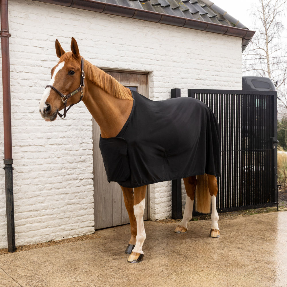 Kentucky Horsewear Summer Sheet light - black, Größe 140 cm