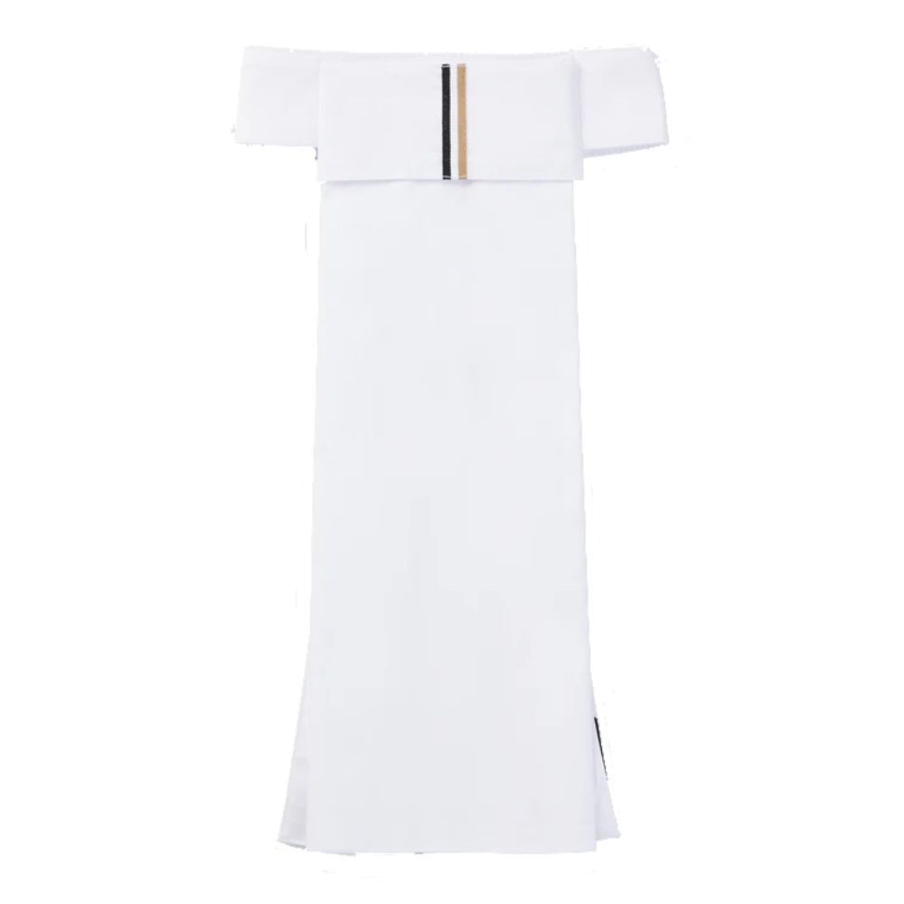 BOSS Equestrian Plastron Signature - white