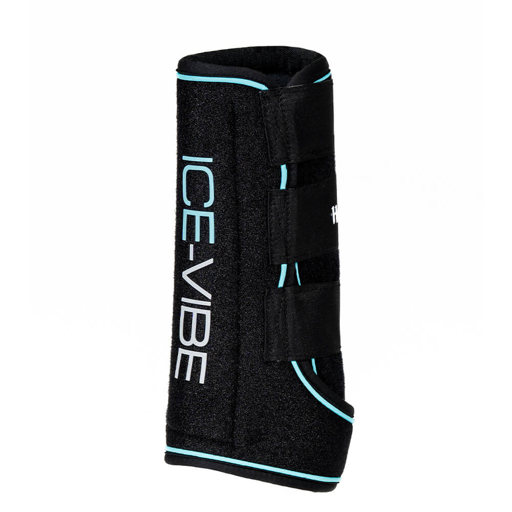 Horseware Ice-Vibe Boot Kühlgamaschen - schwarz, Größe großes Warmblut