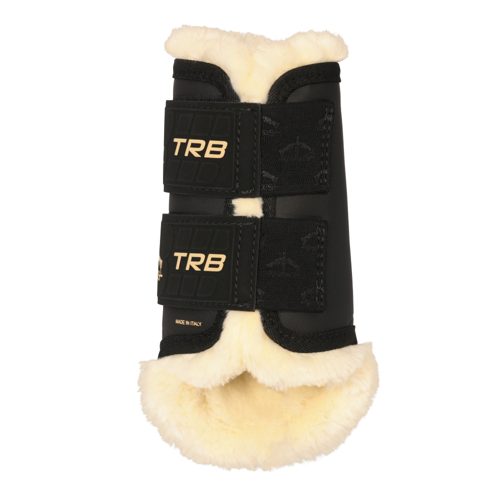 Veredus TRB Save the Sheep Gamaschen Vorne - schwarz, Größe S
