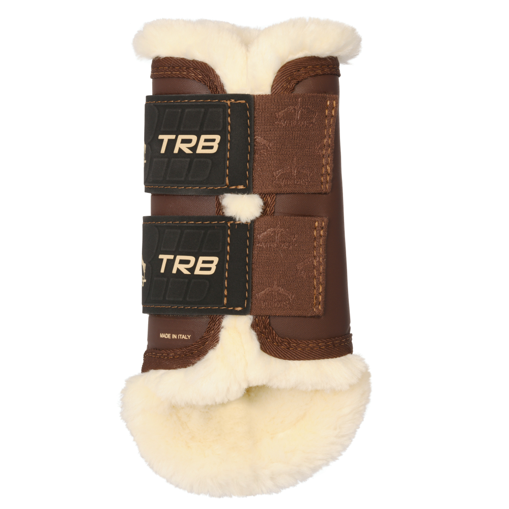 Veredus TRB Save the Sheep Gamaschen Vorne - braun, Größe L