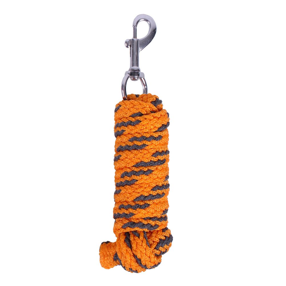 QHP Anbindestrick Color - orange, Größe 2 m