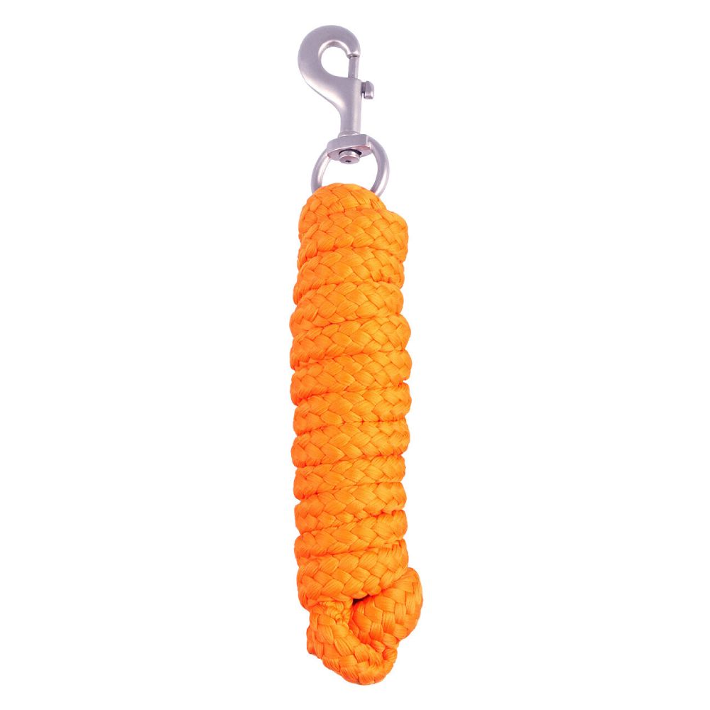 QHP Anbindestrick Heavy Snap - orange, Größe 2 m