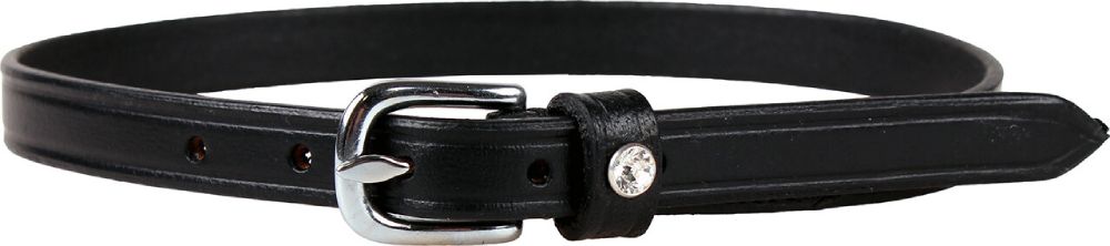 QHP Sporenriemen Mercurius - schwarz