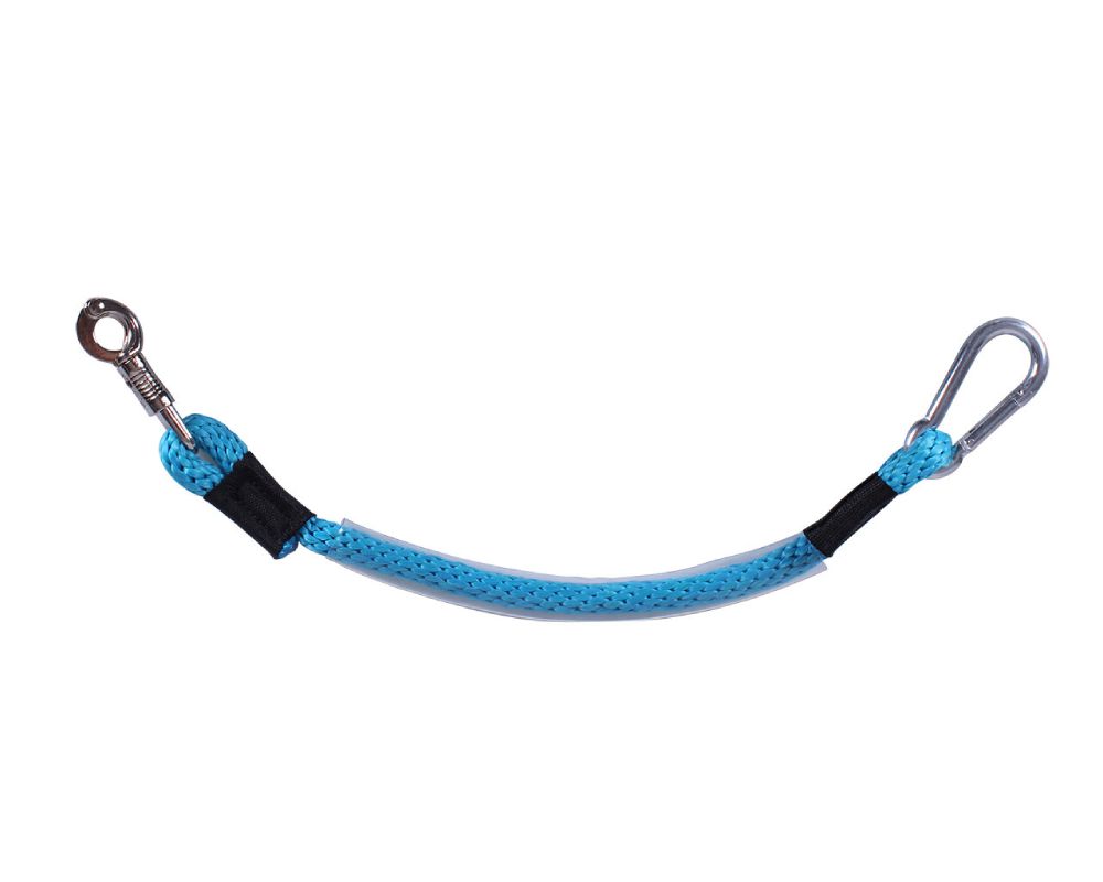QHP Anbindestrick 90cm - türkis