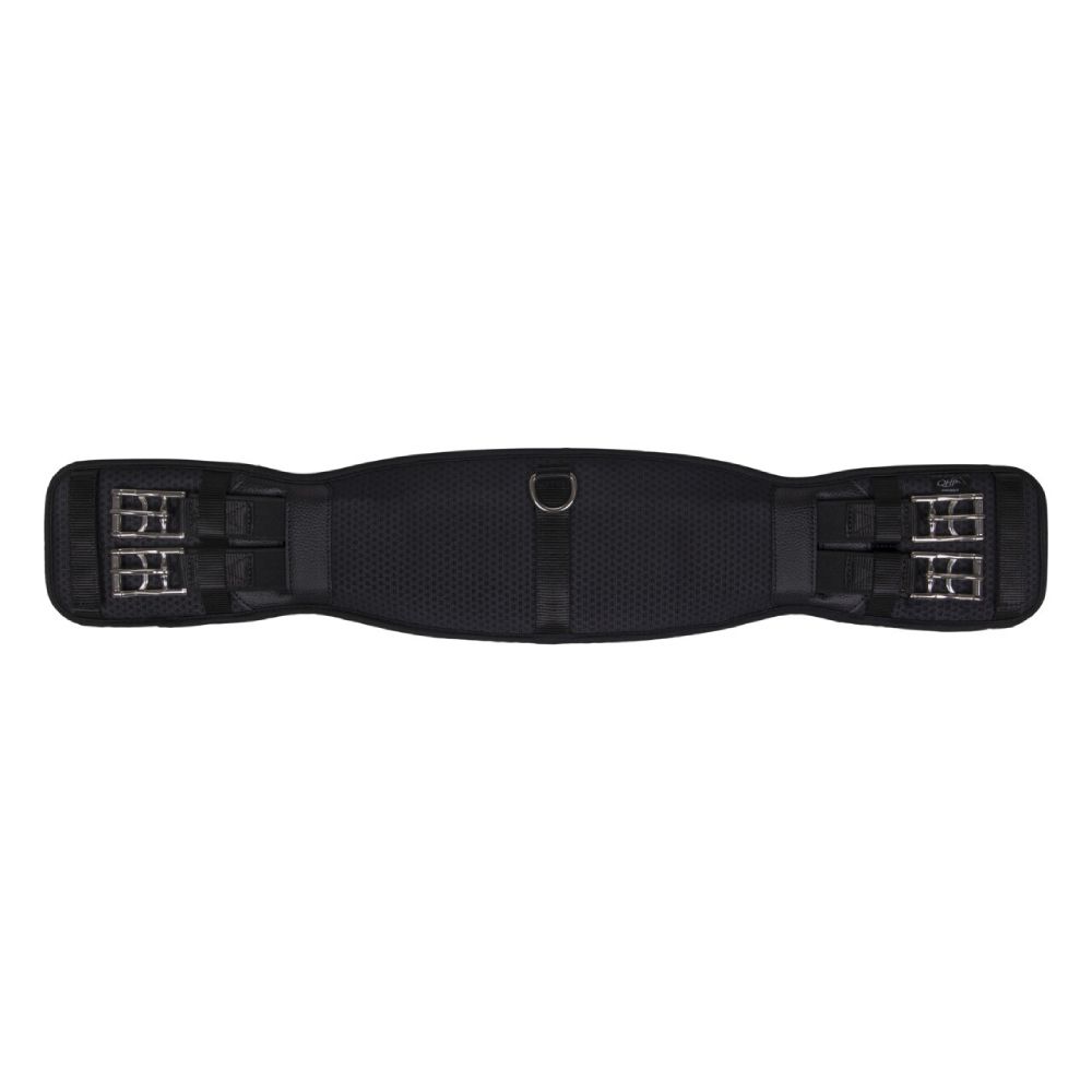 QHP Dressurgurt Air Mesh - schwarz, Größe 75