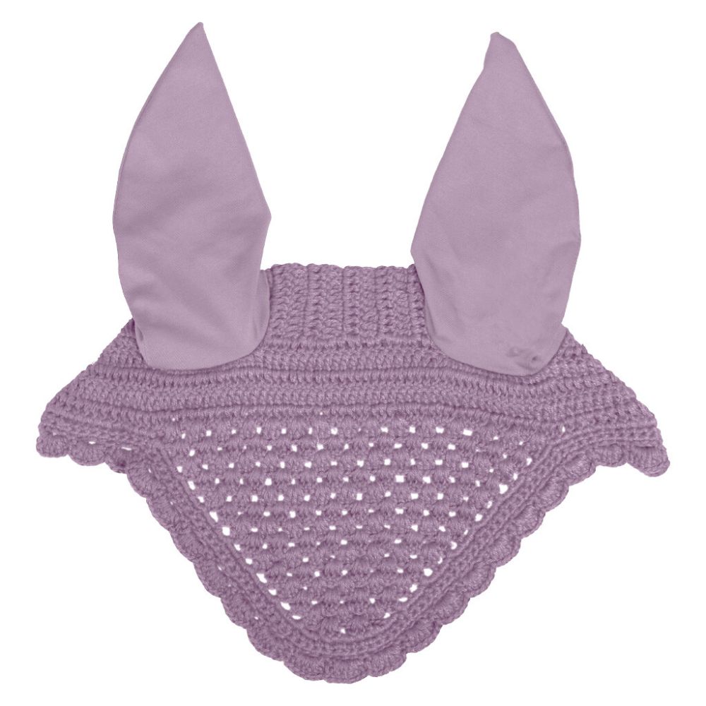QHP Ohrhaube Florence - lavender, Größe Warmblut
