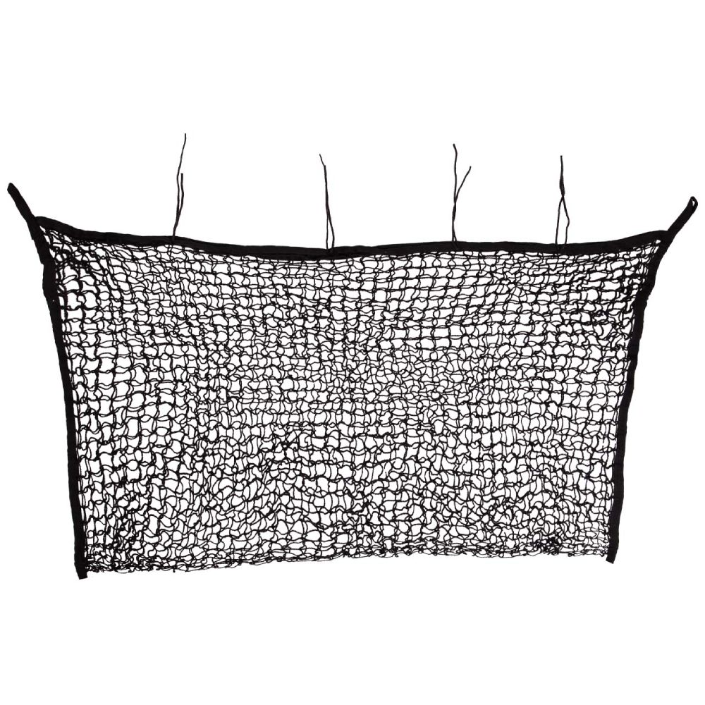 QHP Slowfeeder Heunetz 160x100cm - schwarz, Größe XL