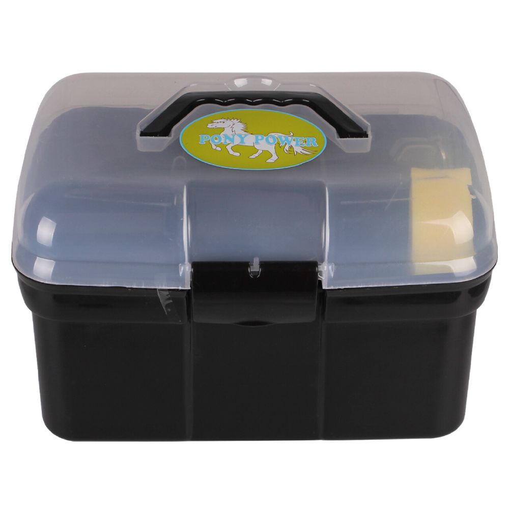 QHP Pony Power Putzbox - schwarz