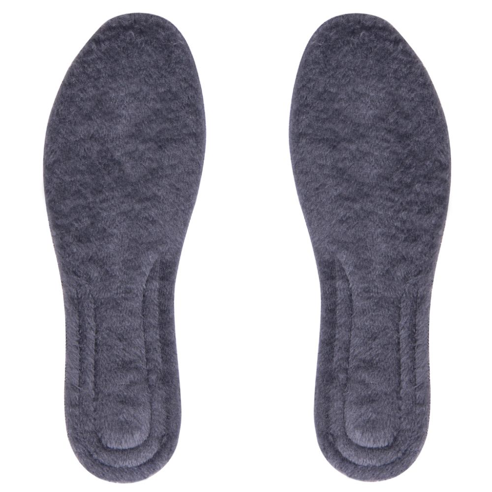 QHP Einlegesohle Thermo-Komfort - grau, Größe 41-42