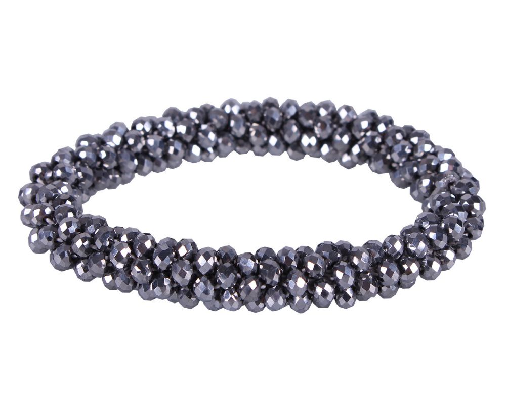 QHP Knotenband Shine - silber