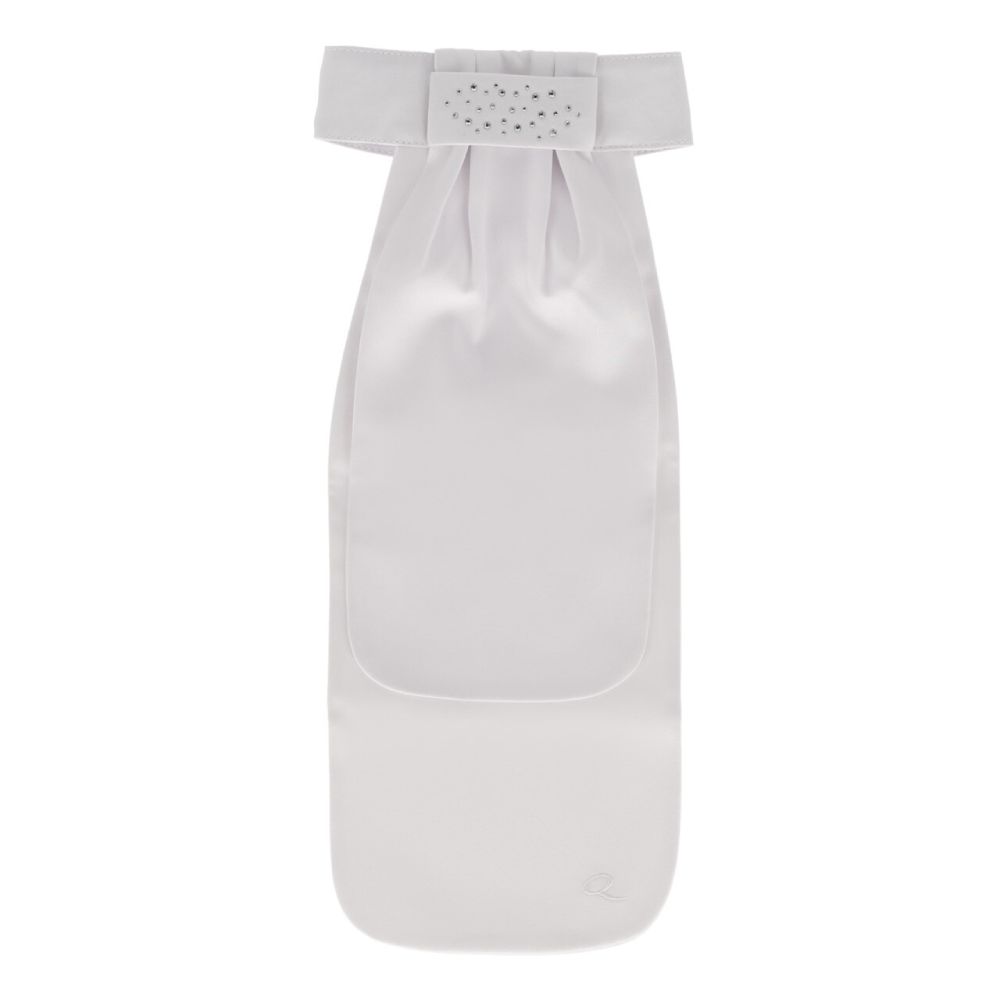 QHP Plastron Zizah - weiß/silber, Größe S