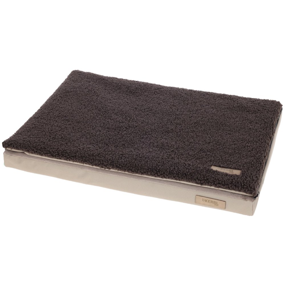 Kerbl Multifunktionsmatratze Hundematratze - beige/braun, Größe 120 x 72 x 7 cm