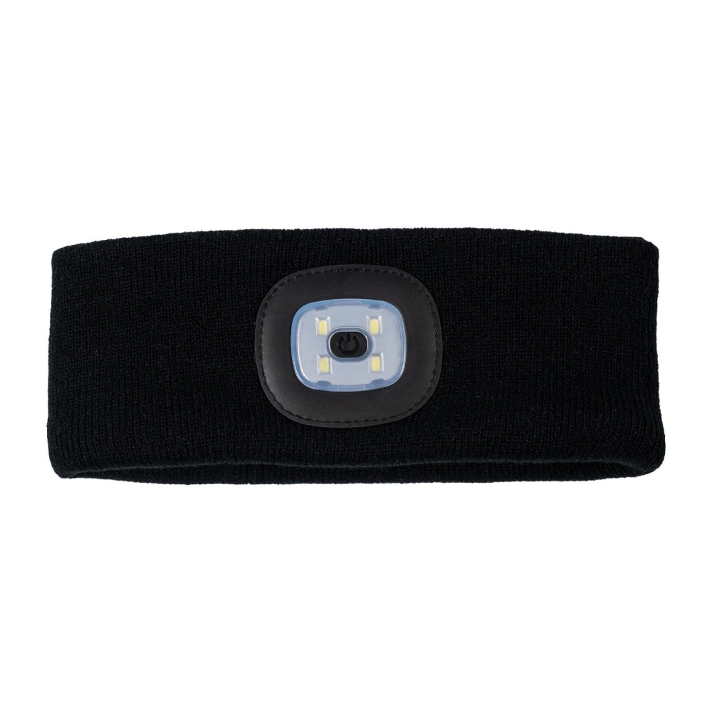 HKM Honey Stirnband mit integriertem Lichtelement - schwarz