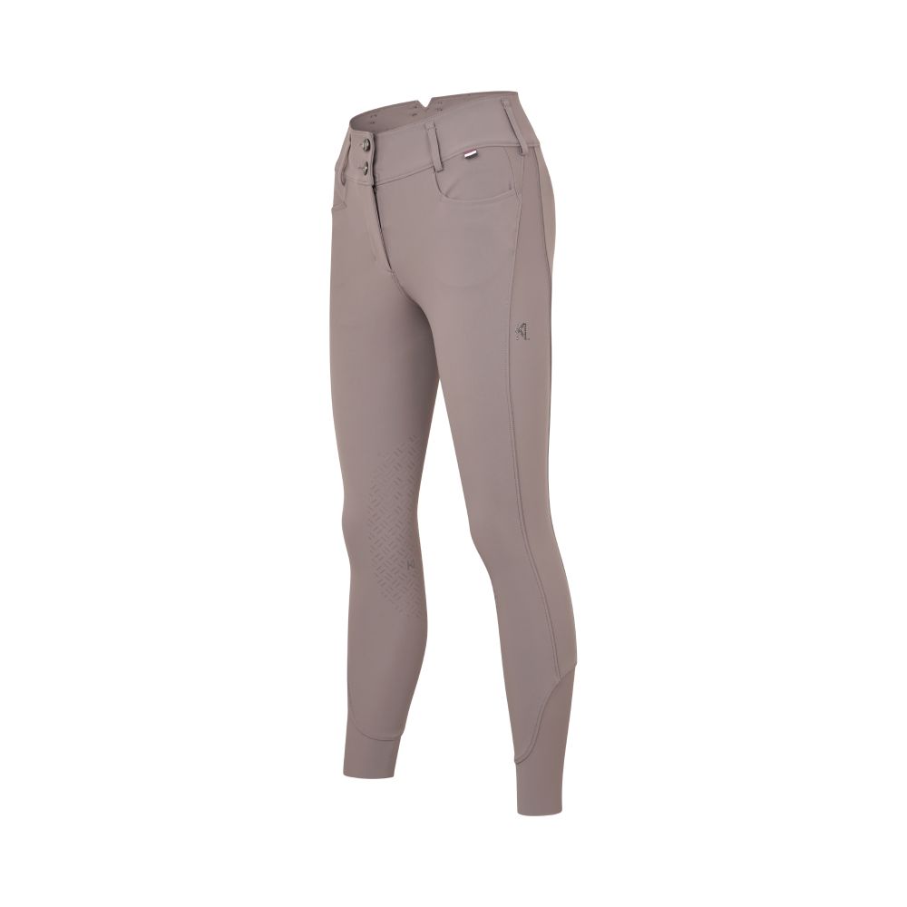 Kingsland KLKira Reithose in H-Form mit Knie-Grip in normaler Passform für Damen - brown iron, Größe 32