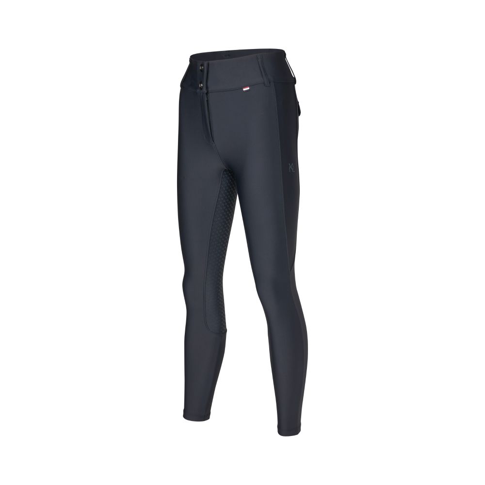 Kingsland KLKatty Reithose in A-Form mit F-Grip für Damen - navy, Größe 32