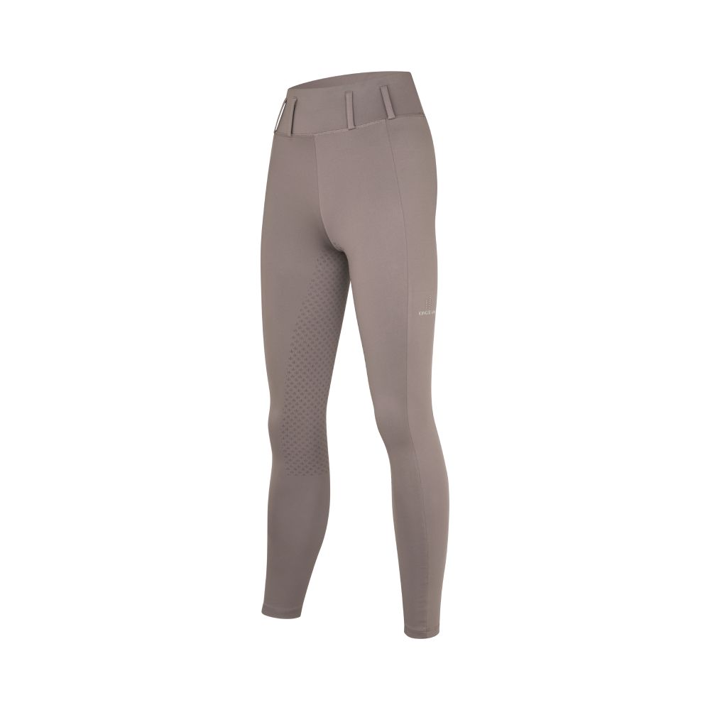 Kingsland KLLea Reitleggings mit F-Grip und F-Tec 5, für Damen - brown iron, Größe XL
