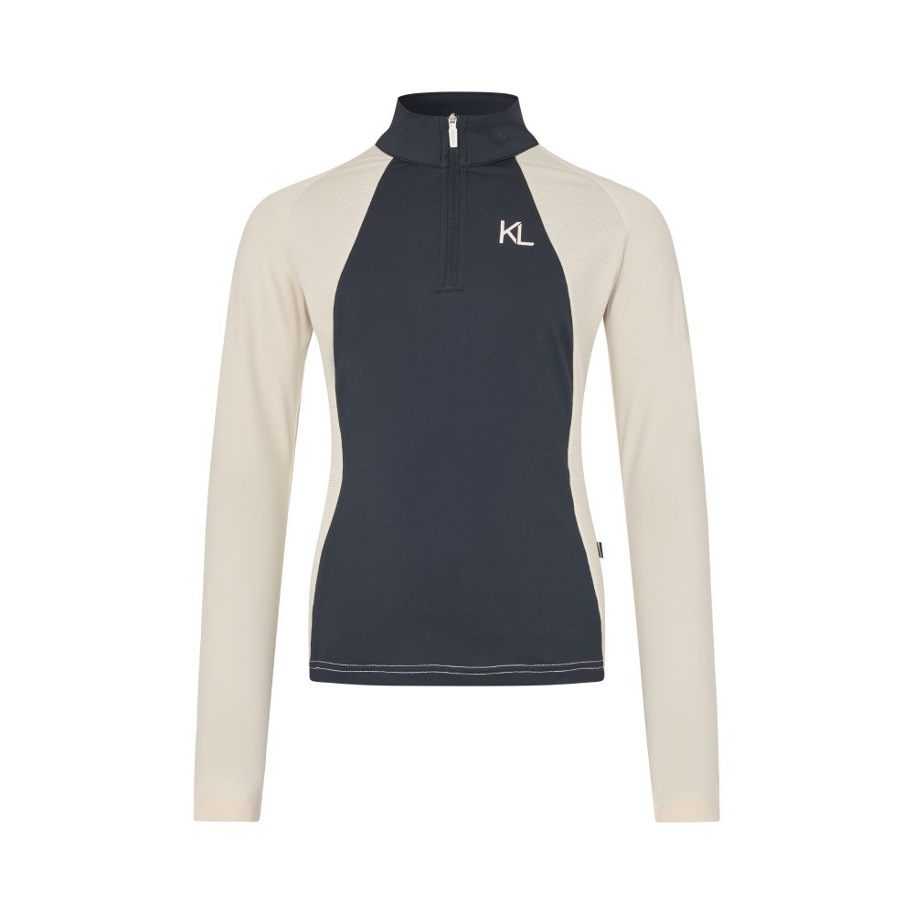 Kingsland KLLinda Trainingsshirt für Junioren - navy, Größe 152