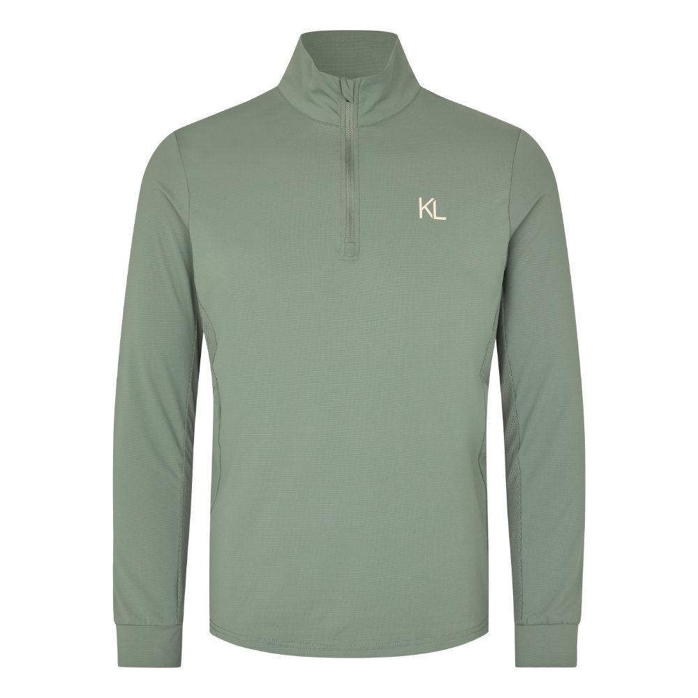 Kingsland KLLemar Herren-Trainingsshirt - green agave, Größe XL
