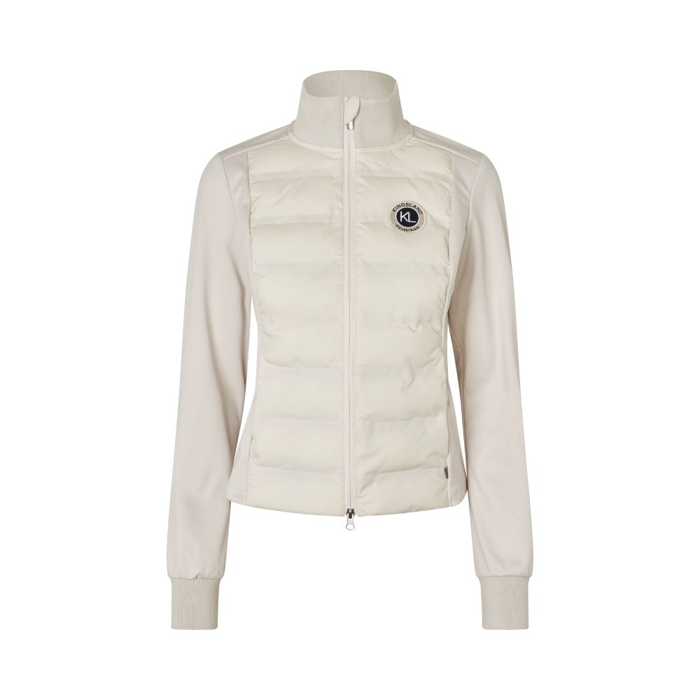Kingsland KLLucy Hybrid-Reitjacke für Damen - rainy day, Größe M