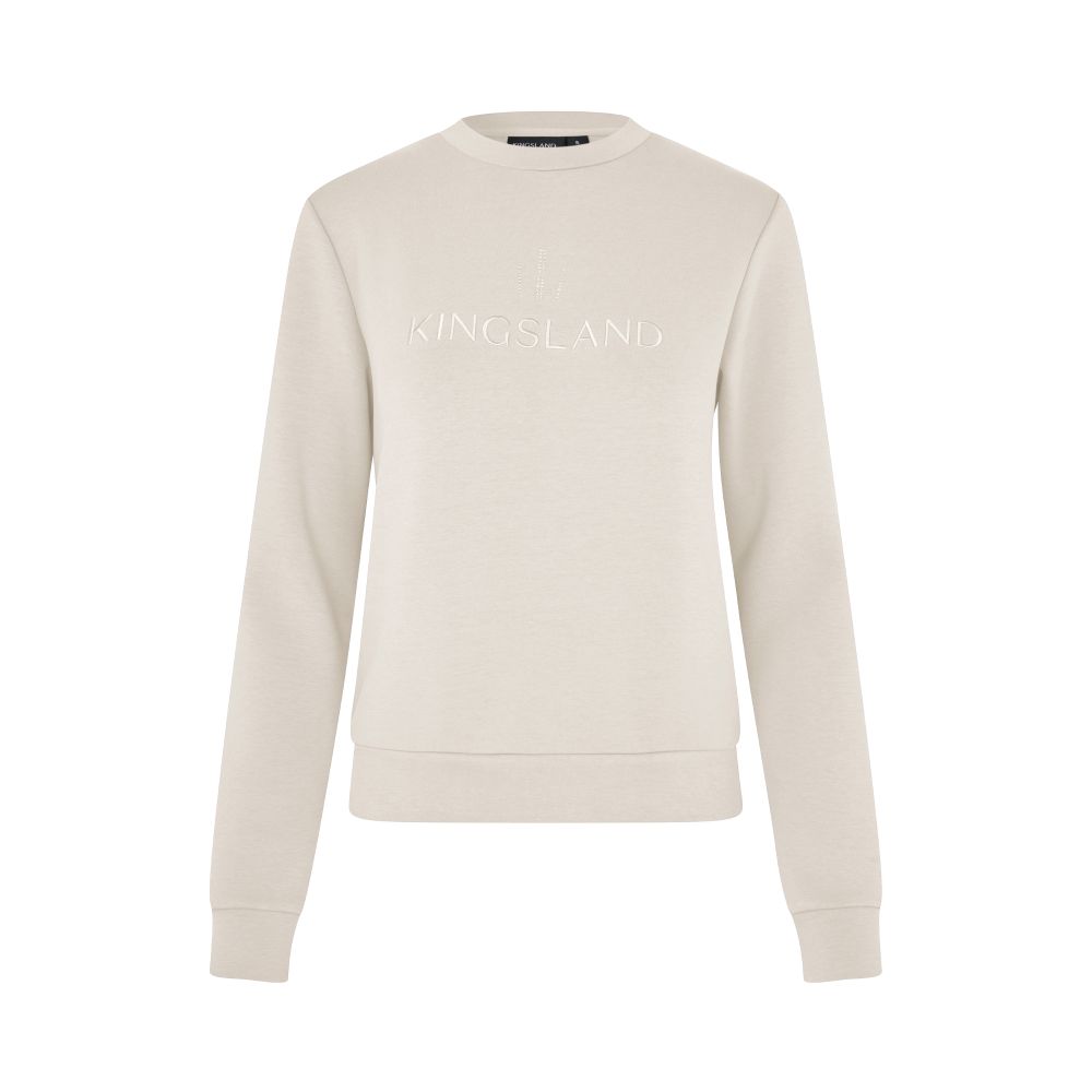 Kingsland KLLola Damen-Sweatshirt mit antibakterieller StayFresh Technologie - rainy day, Größe M