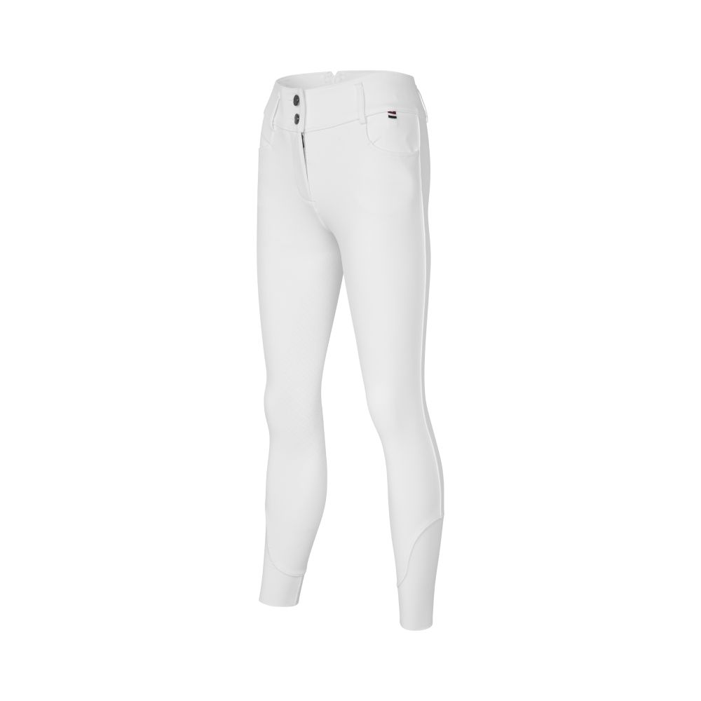 Kingsland KLKora Reithose in H-Form mit Fullgrip für Damen - white, Größe 34