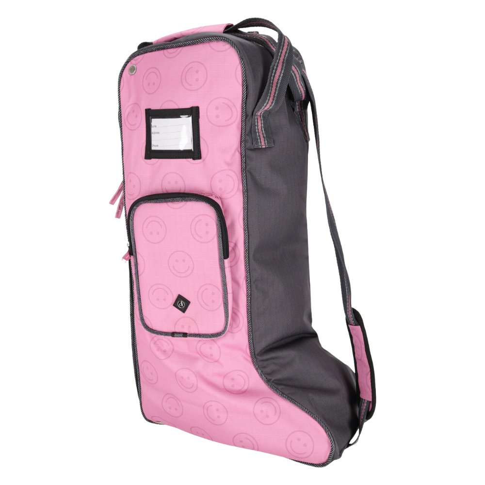 QHP Stiefeltasche Collection - cheery pink, Größe L