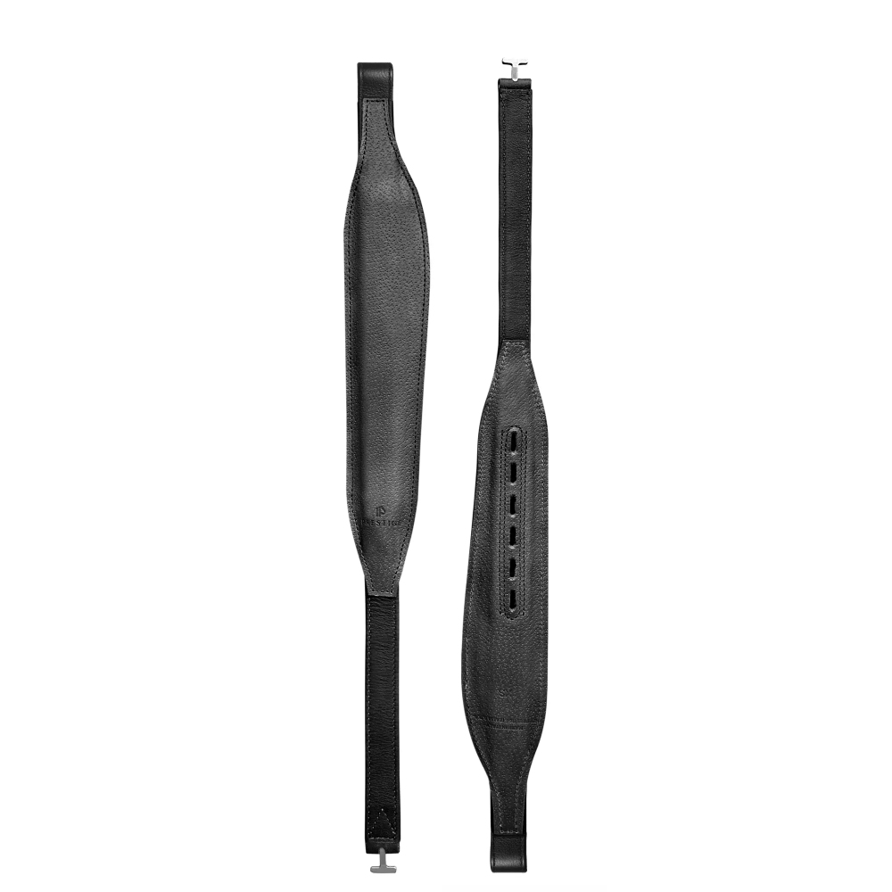 Prestige Breite Mono-Steigbügelriemen für Springsättel - schwarz, Größe XS (65 cm)