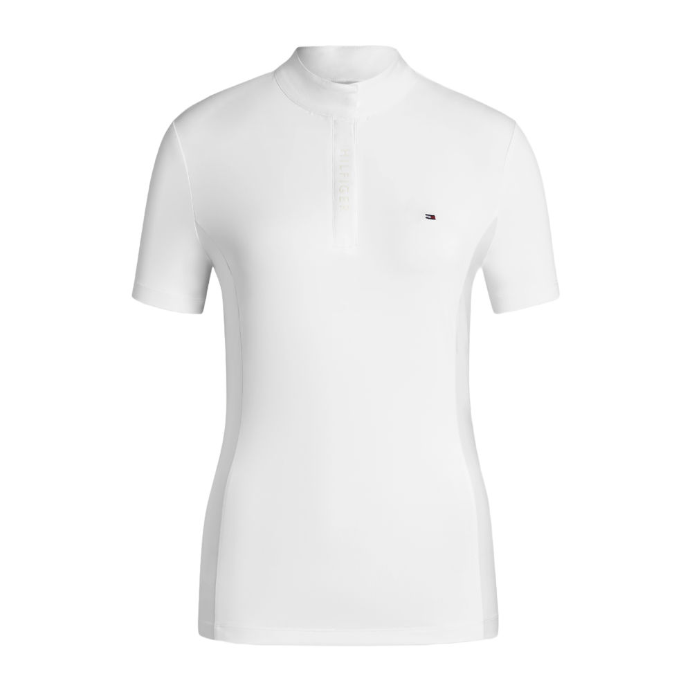 Tommy Hilfiger Equestrian Selma Turniershirt Damen - optic white, Größe XL